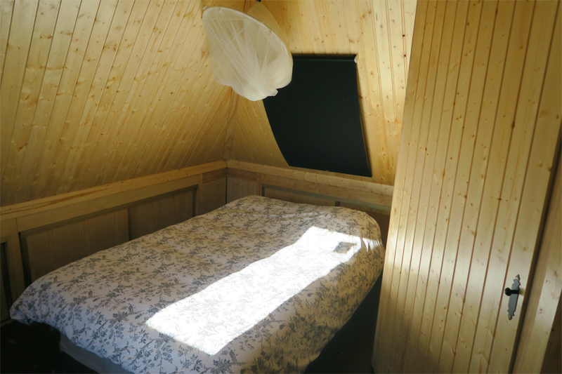 Casa piramidal en monte