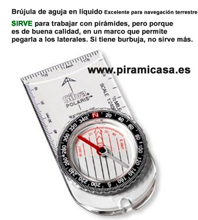 Brújula de calidad, de aguja en líquido - Marca Silva