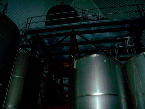 Bodega piramidal en Burgos - España